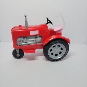 💚Barbie Sweet Orchard‎ Farm Red Tractor  (NO Trailer ) Excellent Condition